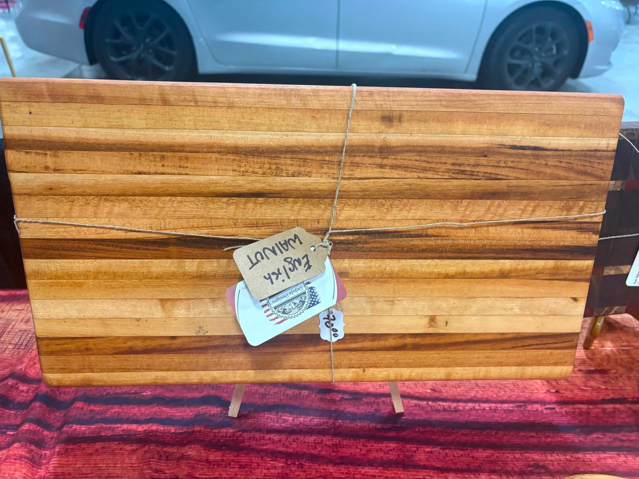 Veniam Striped Serving Board