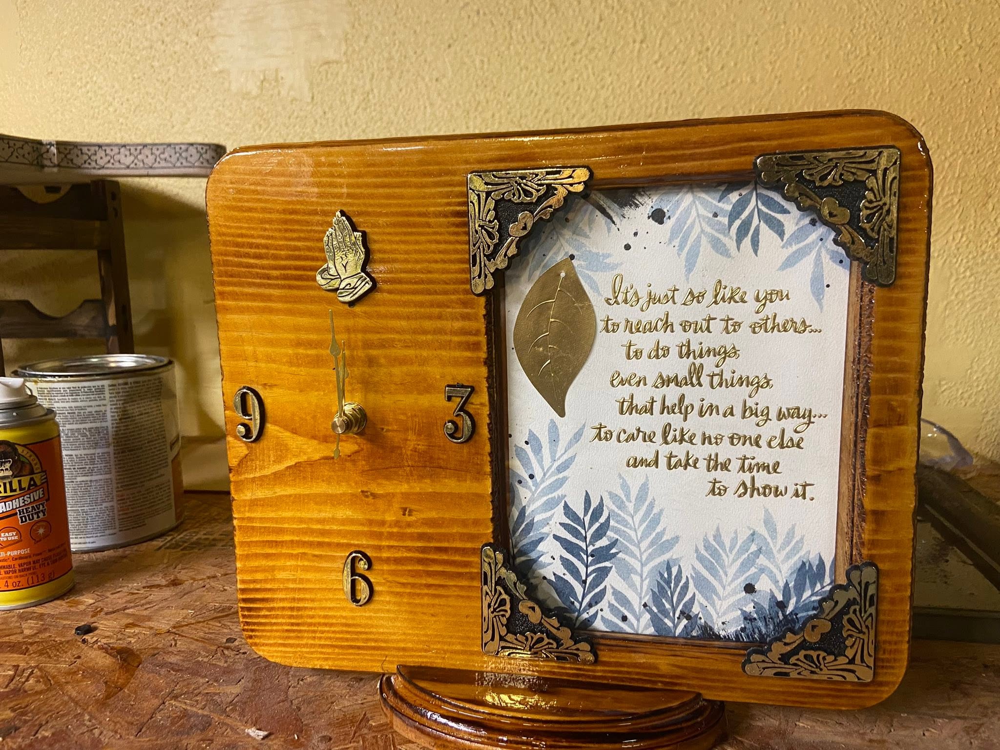 Dolor Sit Framed Wall Clock